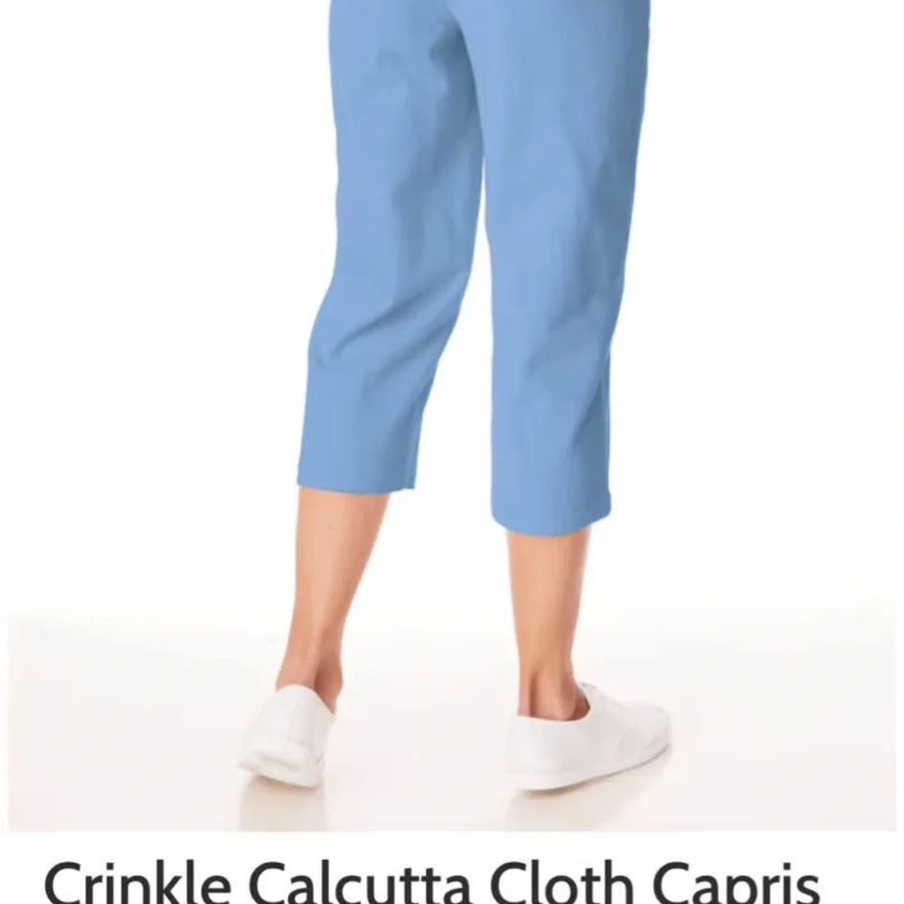 Blair Women's Lavender Capris - Picture 2 of 4